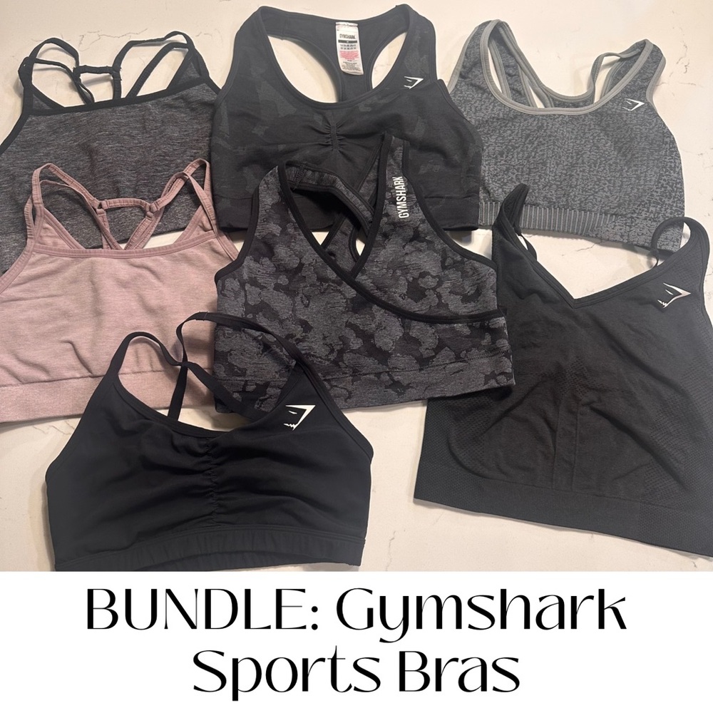 ✨BUNDLE✨ 7 Gymshark Sports Bras